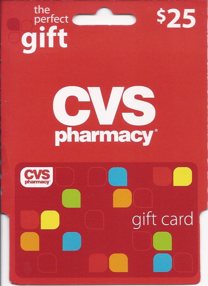 Cvs Pharmacy 25 Gift Card